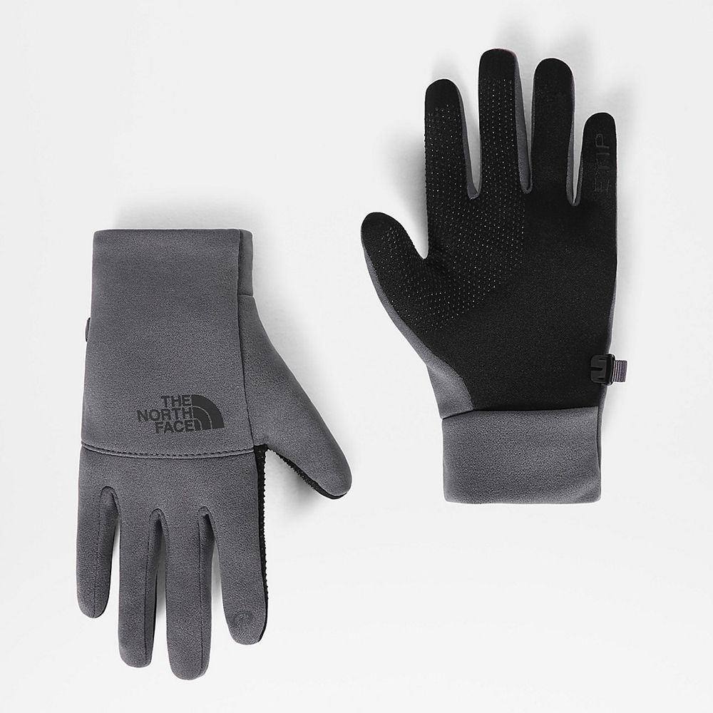 The North Face Gloves Youth Australia - The North Face Etip™ Grey (GUS-129854)